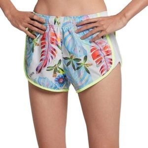 Floral Nike shorts